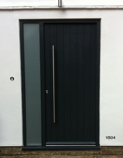 contemporary door anthracite grey