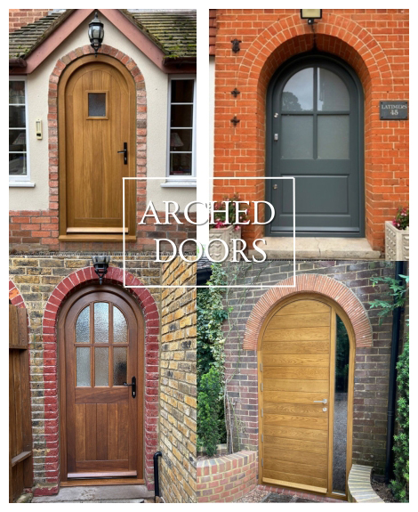 arched front doors made to measure