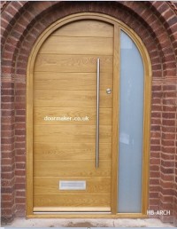 contemporary arched doors