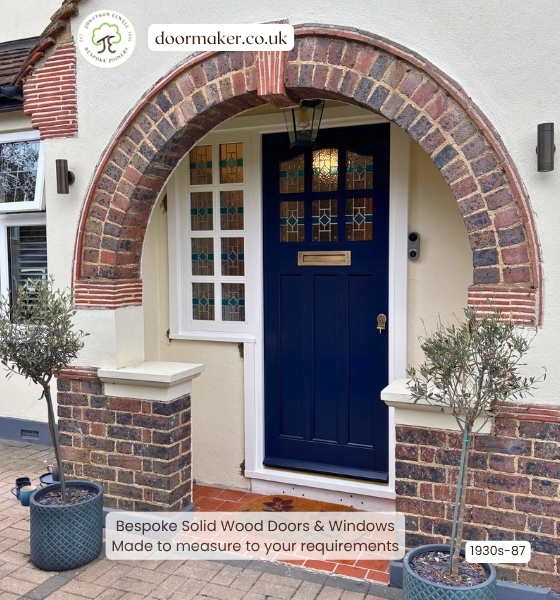 1930s style front doors made to measure