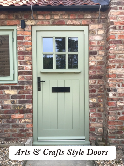 arts and crafts doors made to measure