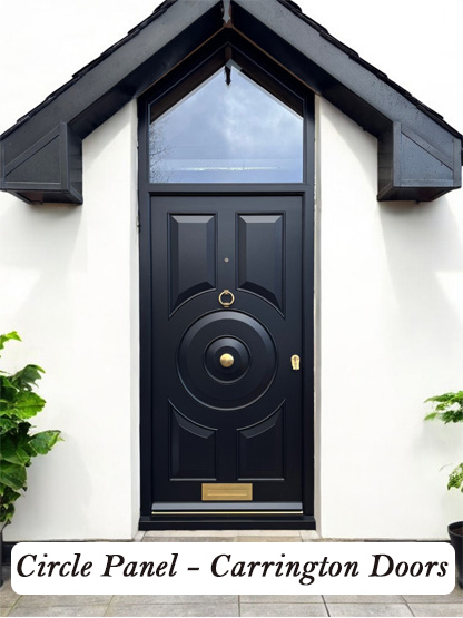 circle panel doors made to measure from solid wood