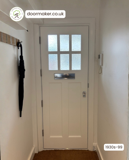 1930s front door dual colour