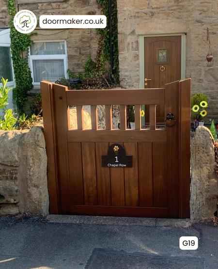 bespoke wooden gate